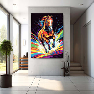 Running Horse Art