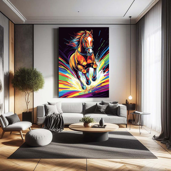 Running Horse Art