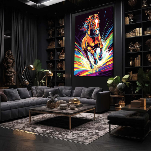 Running Horse Art