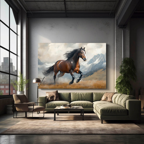 Running Horse Artwork