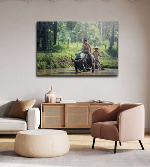 Rural Asia Nature Wall Art Decor | MusaArtGallery™