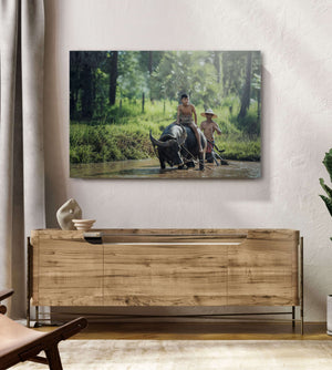 Rural Asia Nature Wall Art Decor | MusaArtGallery™