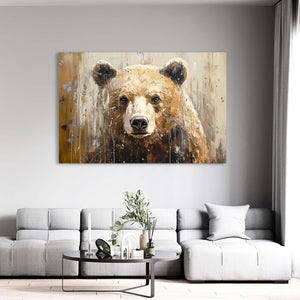 Rustic Bear Print