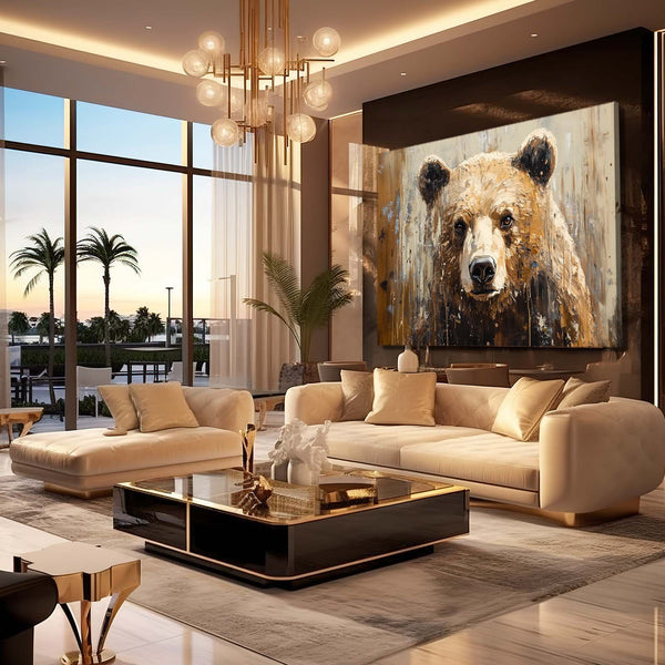 Rustic Bear Print