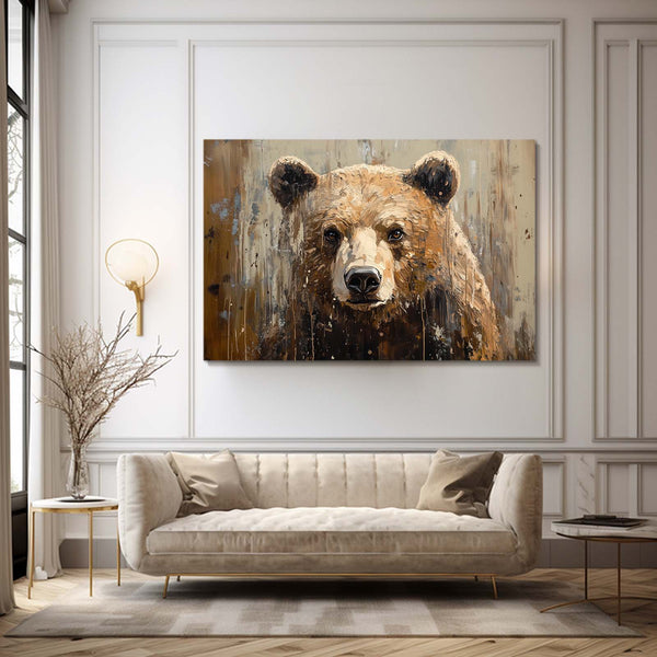 Rustic Bear Print