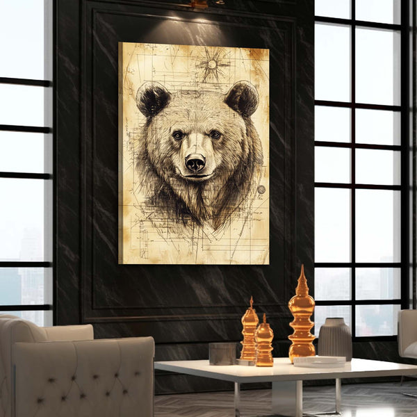 Rustic Bear Wall Art