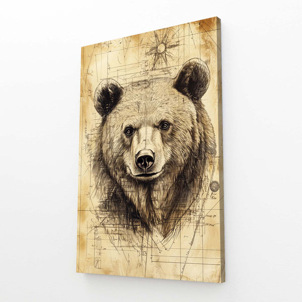 Rustic Bear Wall Art