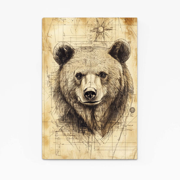 Rustic Bear Wall Art