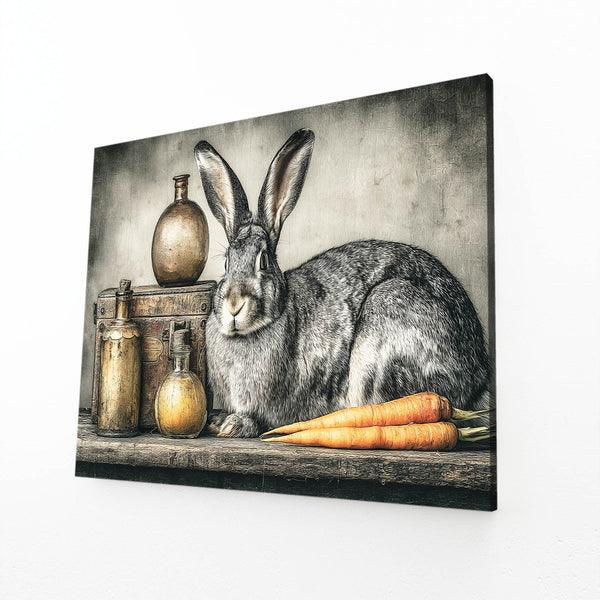 Rustic Bunny Print
