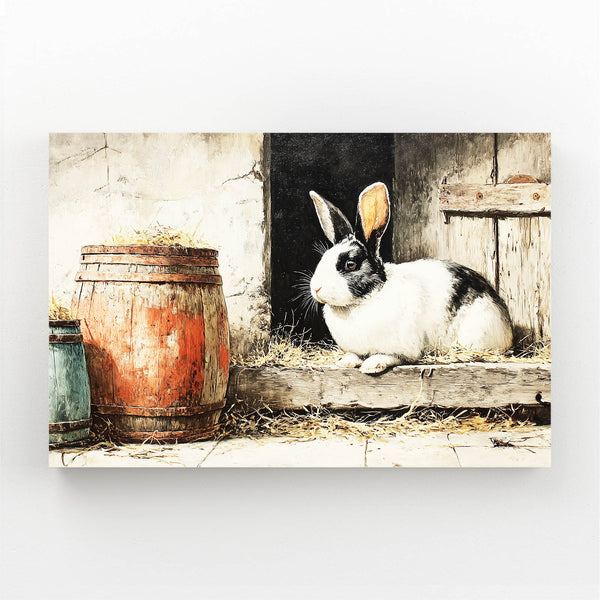 Rustic Bunny Wall Art