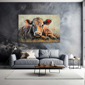 Rustic Cow Print