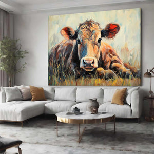 Rustic Cow Print