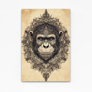 Rustic Monkey Art