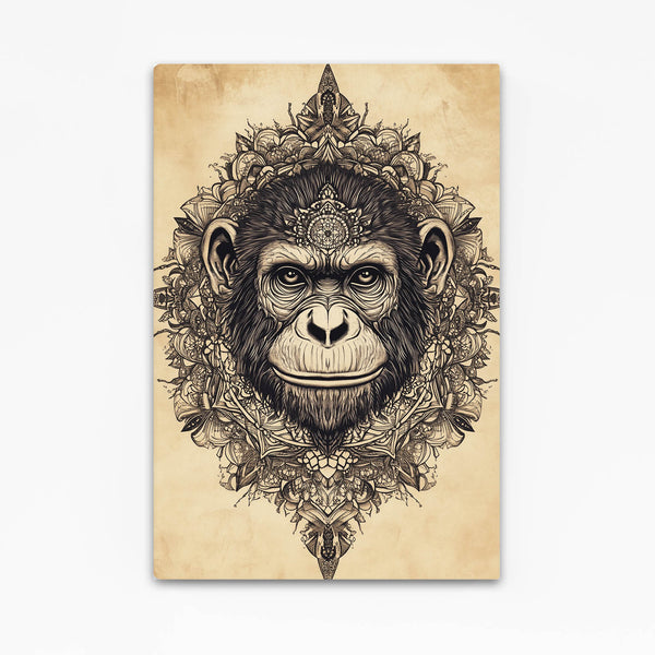 Rustic Monkey Art