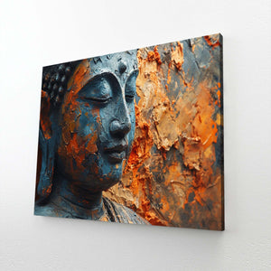 Rustic Wall Art Buddha Face | MusaArtGallery™