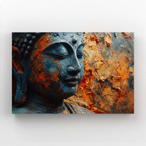 Rustic Wall Art Buddha Face | MusaArtGallery™