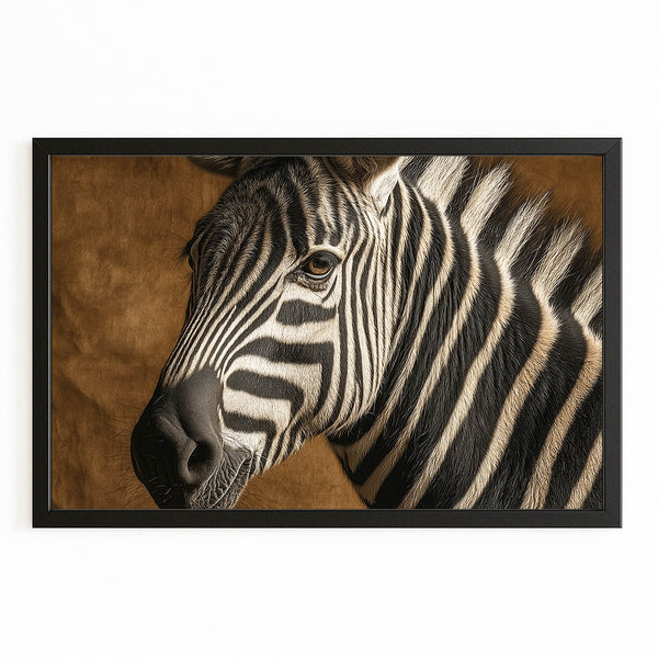 Rustic Zebra Artwork
