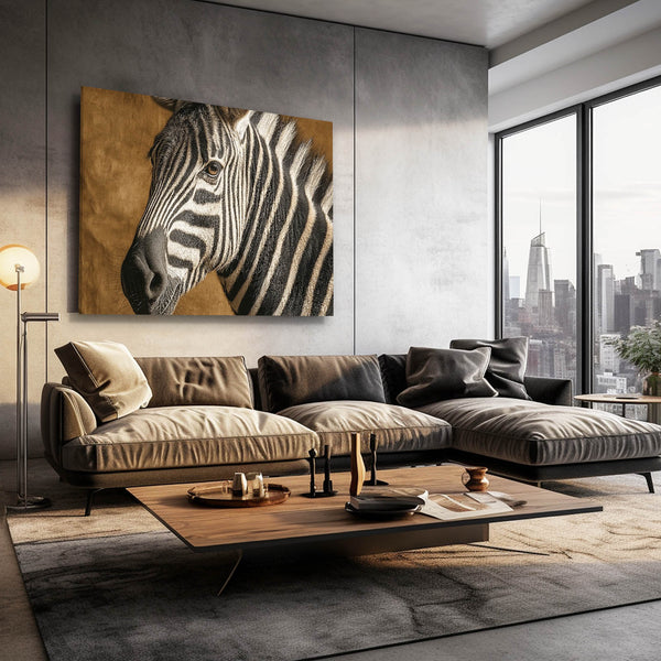 Rustic Zebra Artwork