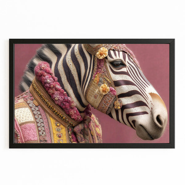 Rustic Zebra Wall Art