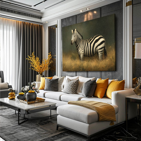 Rustic Zebra Wall Decor