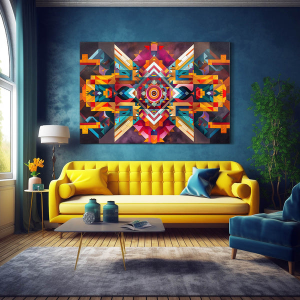 Sacred Abstract Mexican Wall Art | MusaArtGallery™