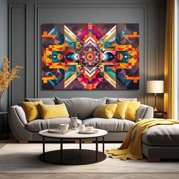 Sacred Abstract Mexican Wall Art | MusaArtGallery™