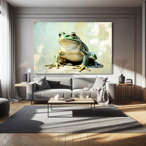 Sad Frog Art
