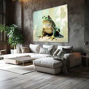 Sad Frog Art