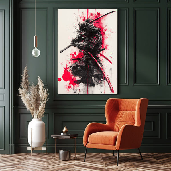 Samurai Art Canvas