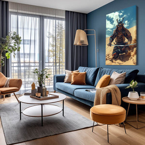 Samurai Art Decor Canvas | MusaArtGallery™ 