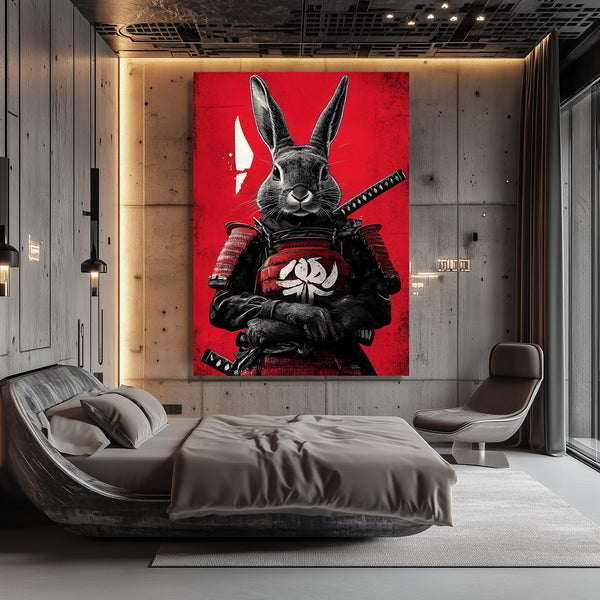 Samurai Art Rabbit