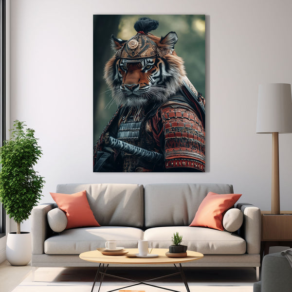 Samurai Art Tiger