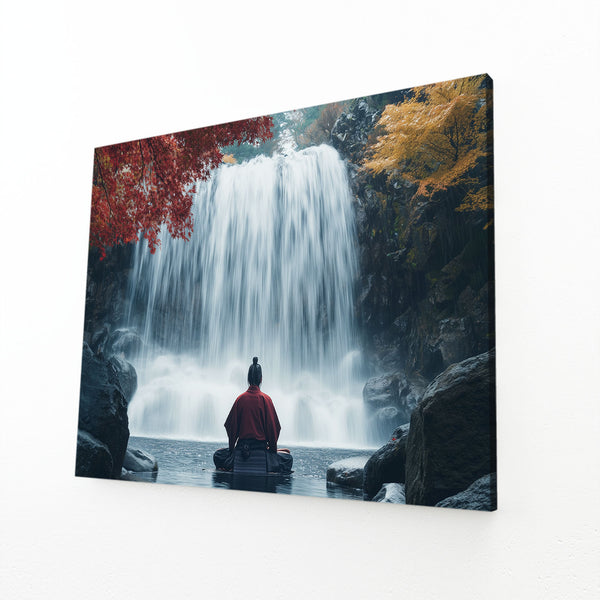 Samurai Art Waterfall