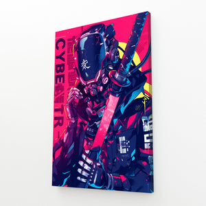 Samurai Cyberpunk Art | MusaArtGallery™