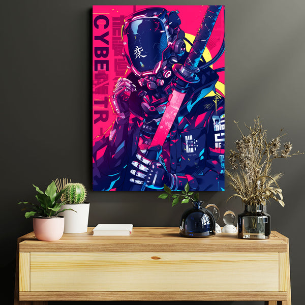 Samurai Cyberpunk Art | MusaArtGallery™