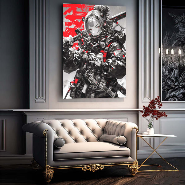 Samurai Nexus Cyberpunk Art | MusaArtGallery™