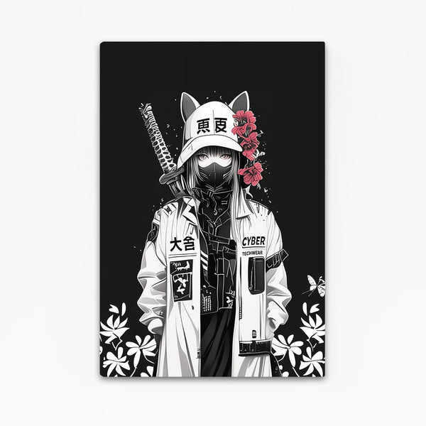 Samurai Techwear Cyberpunk Art | MusaArtGallery™