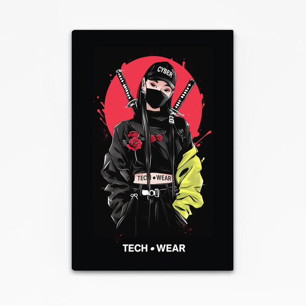 Samurai Techwears Cyberpunk Art | MusaArtGallery™