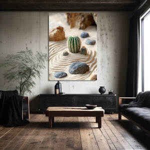 Sand Cactus Art