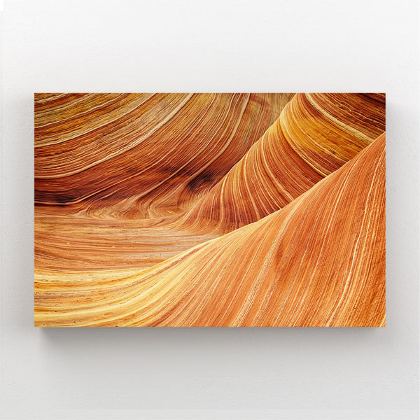 Sandstone Waves Landscape Wall Art | MusaArtGallery™