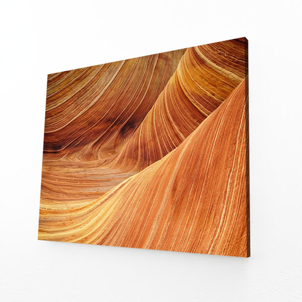 Sandstone Waves Landscape Wall Art | MusaArtGallery™