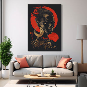 Satanic African Wall Art | MusaArtGallery™