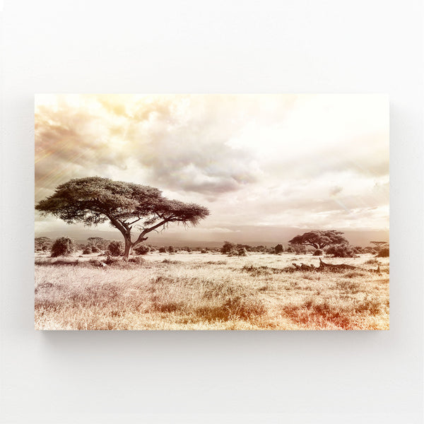 Savanna Sunrise Tree Art | MusaArtGallery™