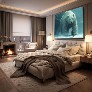 Scary Bear Wall Art