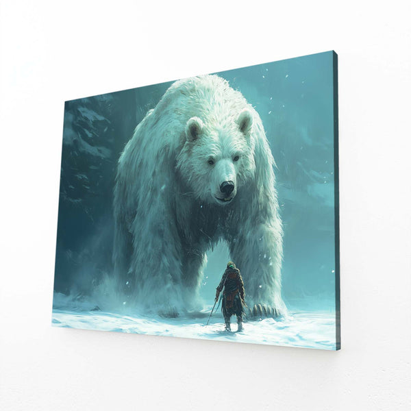 Scary Bear Wall Art