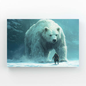 Scary Bear Wall Art