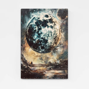 Scary Moon Art   | MusaArtGallery™