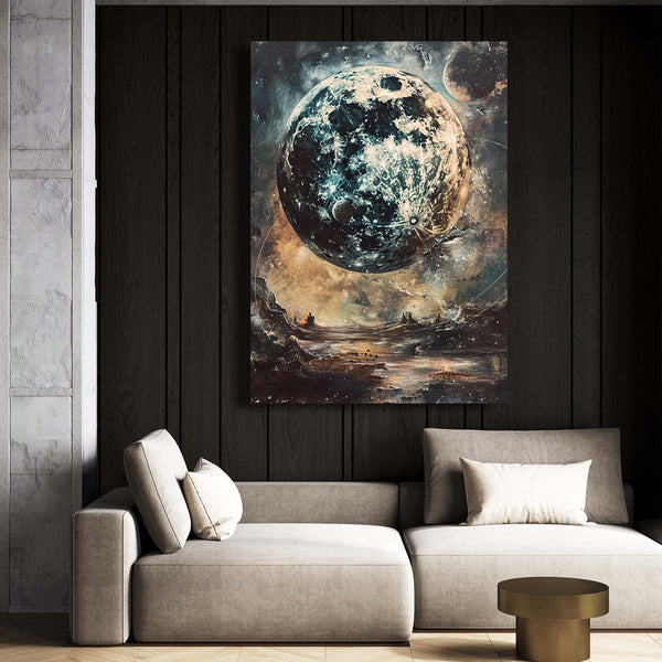 Scary Moon Art   | MusaArtGallery™