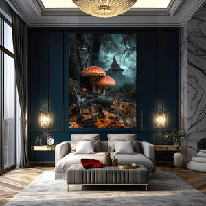 Scary Mushroom Art | MusaArtGallery™