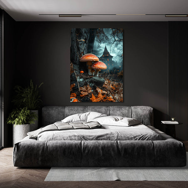 Scary Mushroom Art | MusaArtGallery™